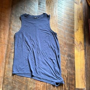 Athleta Navy Blue open side tank.